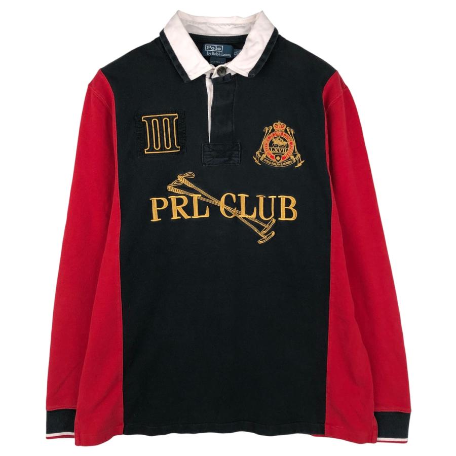 POLO RALPH LAUREN ポロ　ラルフローレン　ラガーシャツ　米国古着 古着 ラルフローレン Ralph Lauren POLO by CUSTOM FIT 長袖 ラガー