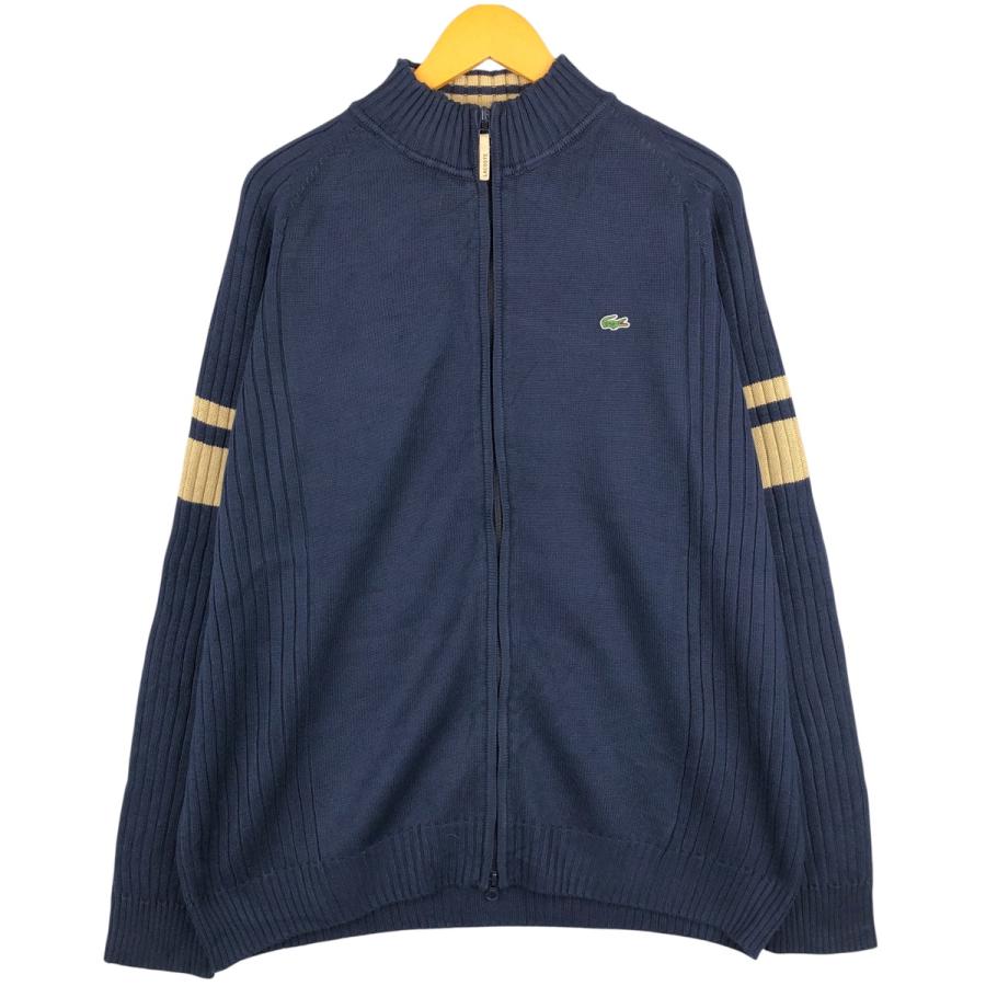 LACOSTE（ラコステ） 古着 ドライバーズニットセーター 8 メンズXXL