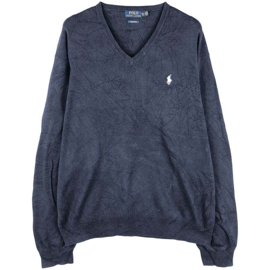 古着 ラルフローレン Ralph Lauren POLO RALPH LAUREN Vネック
