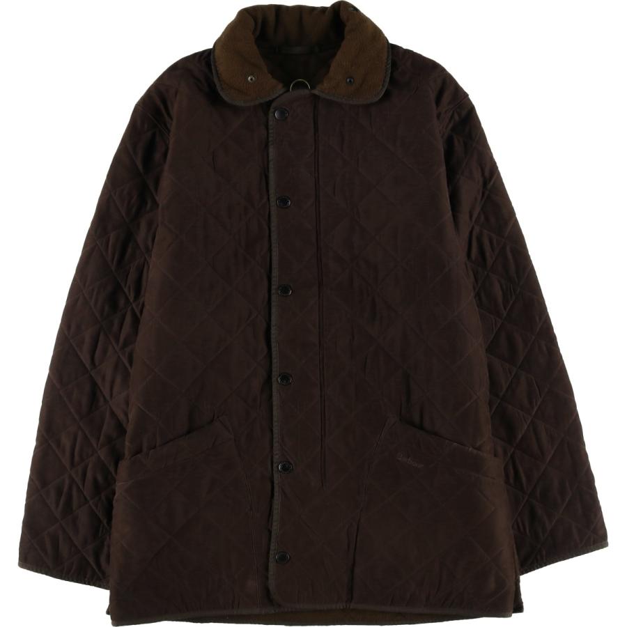 古着 00年代~ バブアー Barbour MICROFIBRE POLARQUILT LONG 3ワラント キルティングジャケット パファージャケット メンズL相当/eaa604111 古着 00年代~ バブアー MICROFIBRE POLARQUILT LONG 3ワラント
