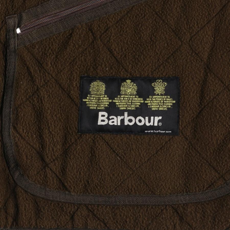 古着 00年代~ バブアー MICROFIBRE POLARQUILT LONG 3ワラント