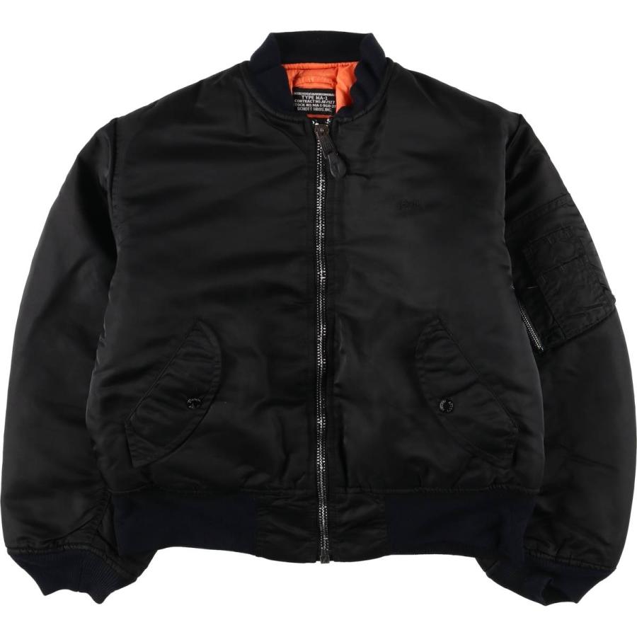 Schott N.Y.C（ショット） 古着 民間品 SCHOTT MA-1タイプ 中綿入り