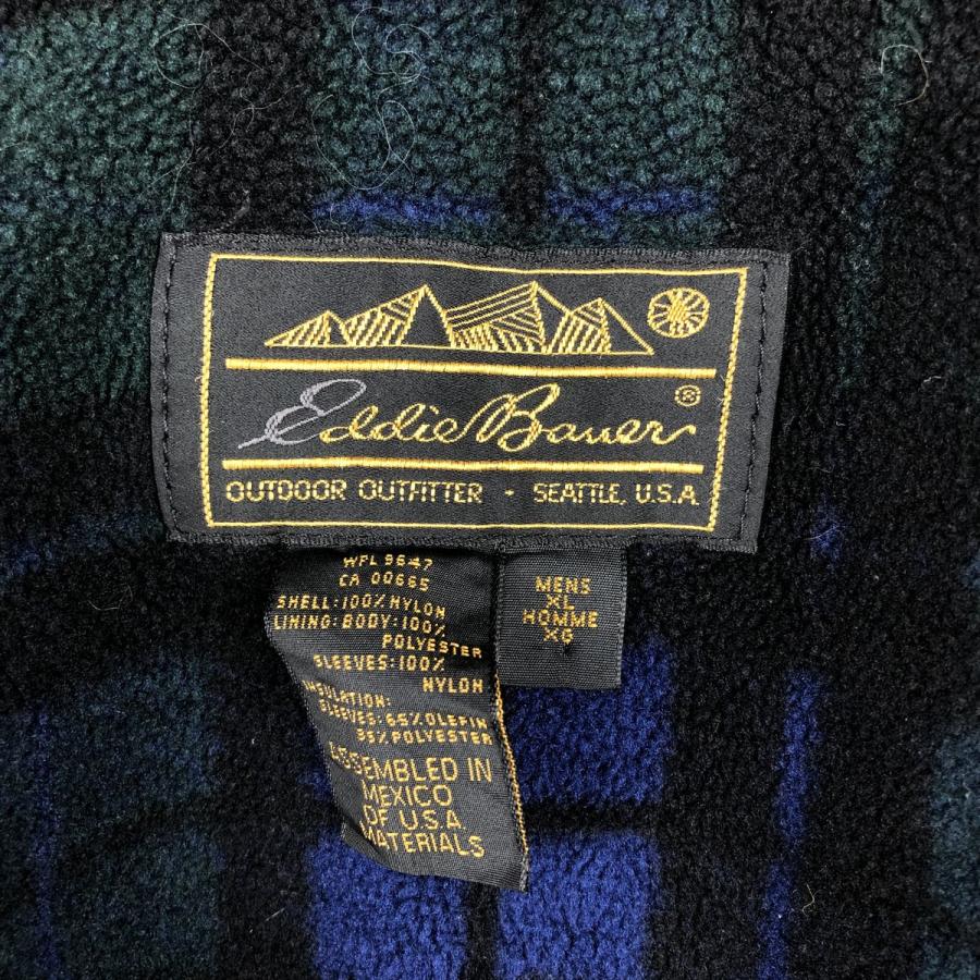 Eddie Bauer（エディーバウアー） 古着 80~90年代 黒タグ 中綿