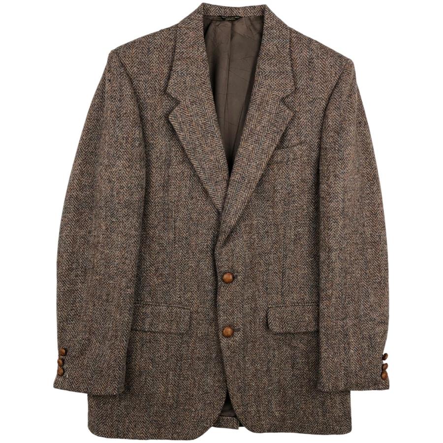 古着 Coat Tails Harris Tweed ハリスツイード ヘリンボーン ウール 
