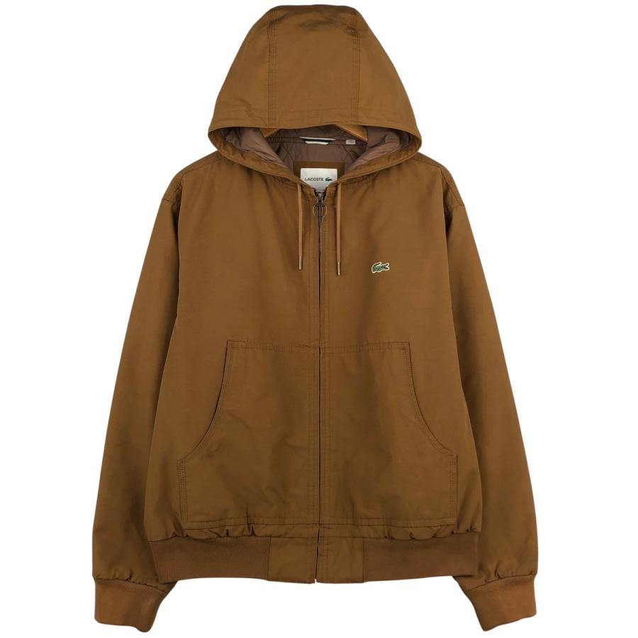 LACOSTE（ラコステ） 古着 中綿パーカー パファージャケット メンズM