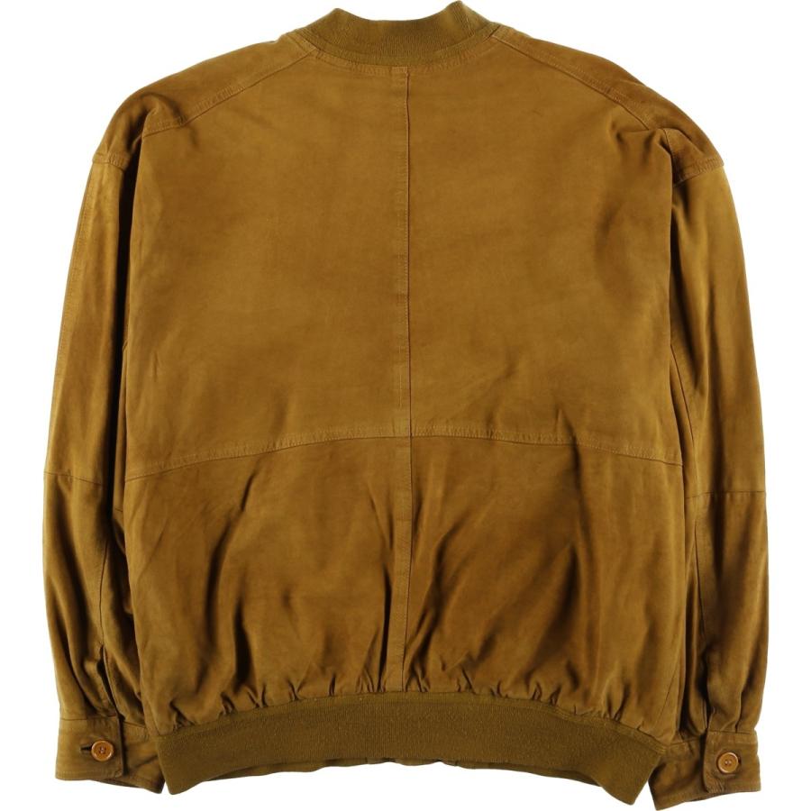 古着 Scooter スエードレザーブルゾン メンズL相当 ヴィンテージ