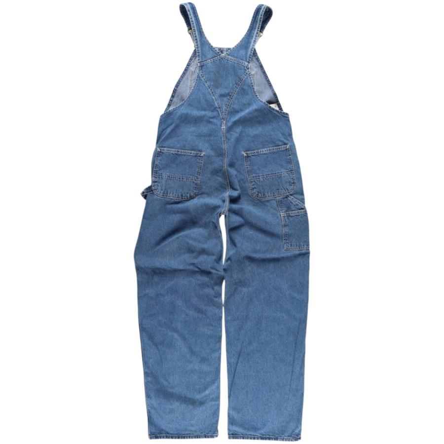 ９０年代★Carhartt デニムオーバーオール Carhartt（カーハート） 古着 80~90年代 デニムオーバーオール USA製