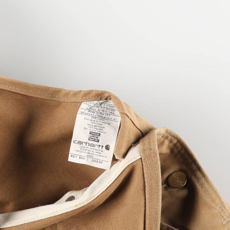 Carhartt（カーハート） 古着 ダブルニー ダック オーバーオール USA製