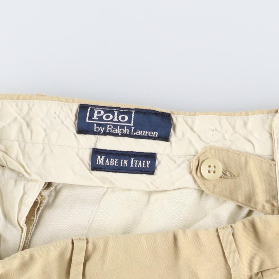 古着 ラルフローレン Ralph Lauren POLO by ツータック スラックス