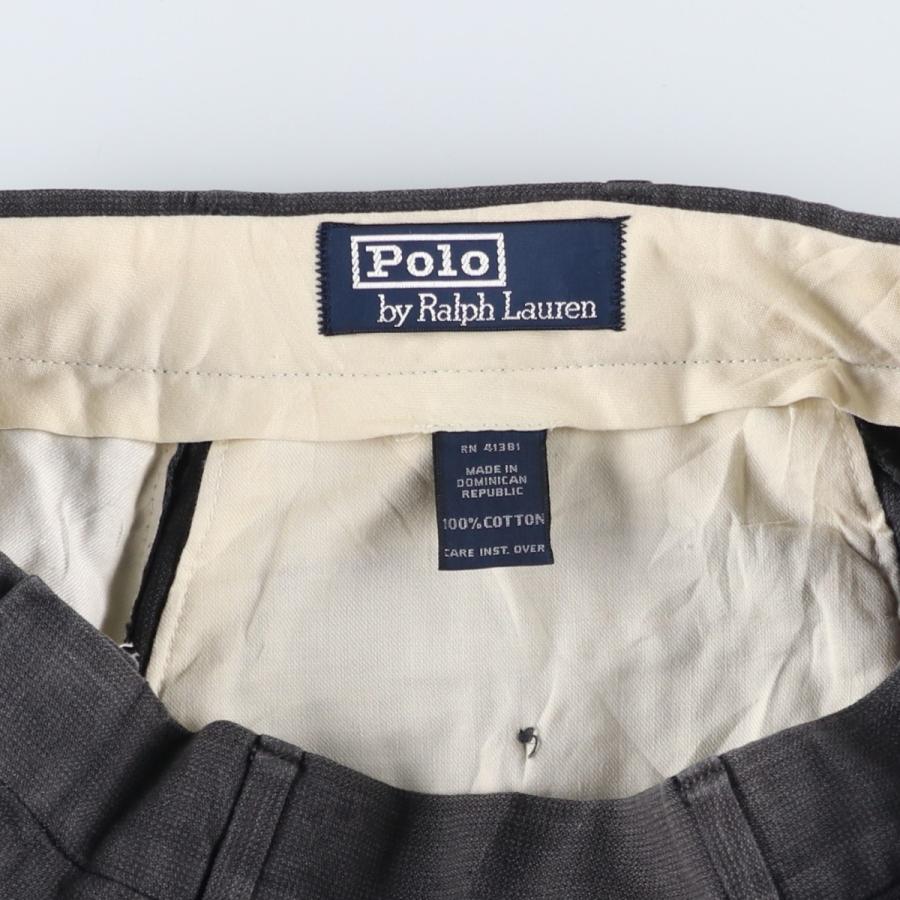 古着 ラルフローレン Ralph Lauren POLO by ツータック スラックス