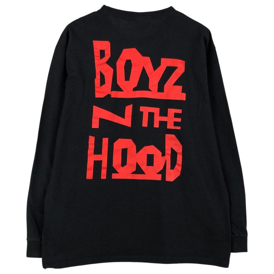 BOYZ IN THE HOOD 長袖Tシャツ 古着 YAZBEK Boyz n the Hood ムービー ロングTシャツ ロンT メンズL