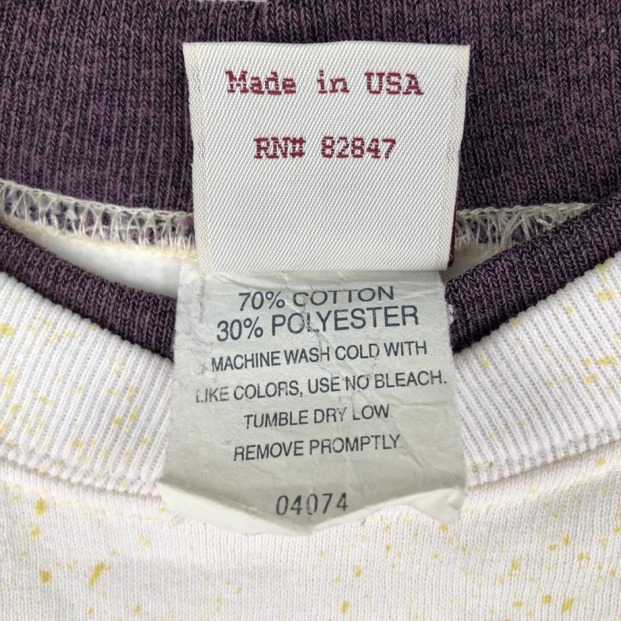 古着 90年代 Art Unlimited Sportswear 総柄 プリントスウェットシャツ