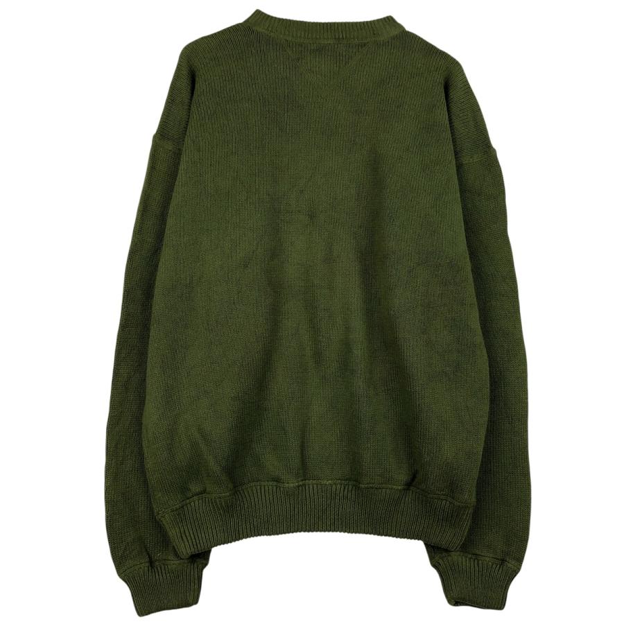 古着 90年代~ トミーヒルフィガー   コットンニットセーター メンズXL相当 ヴィンテージ/eaa604434 TOMMY HILFIGER（トミー・ヒルフィガー） 古着 90年代~ コットンニット