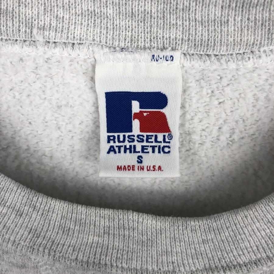 90s USA製 ラッセル スウェット トレーナー イーグルタグ ホワイト 90s メキシコ製 RUSSELLラッセル 無地 前V スウェット 白 XL☆ブランク