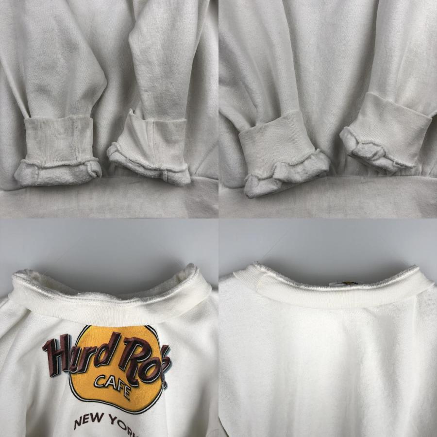 古着 HARD ROCK CAFE ハードロックカフェ アドバタイジング スウェット