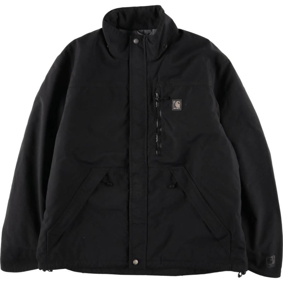 カーハート　ファー付きフード　中綿ジャケット　アウター　メンズ　L Y2K 古着 Carhartt（カーハート） 古着 中綿ジャケット パファージャケット