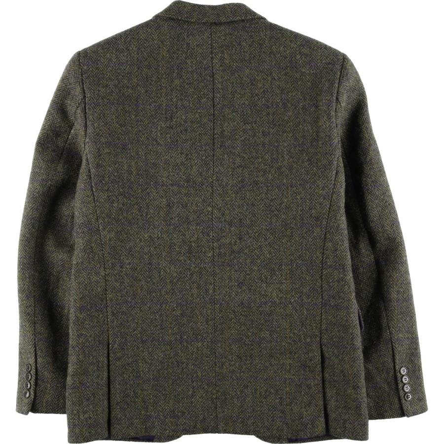 HARRIS TWEED（ハリスツイード） 古着 チェック柄 ウールテーラード