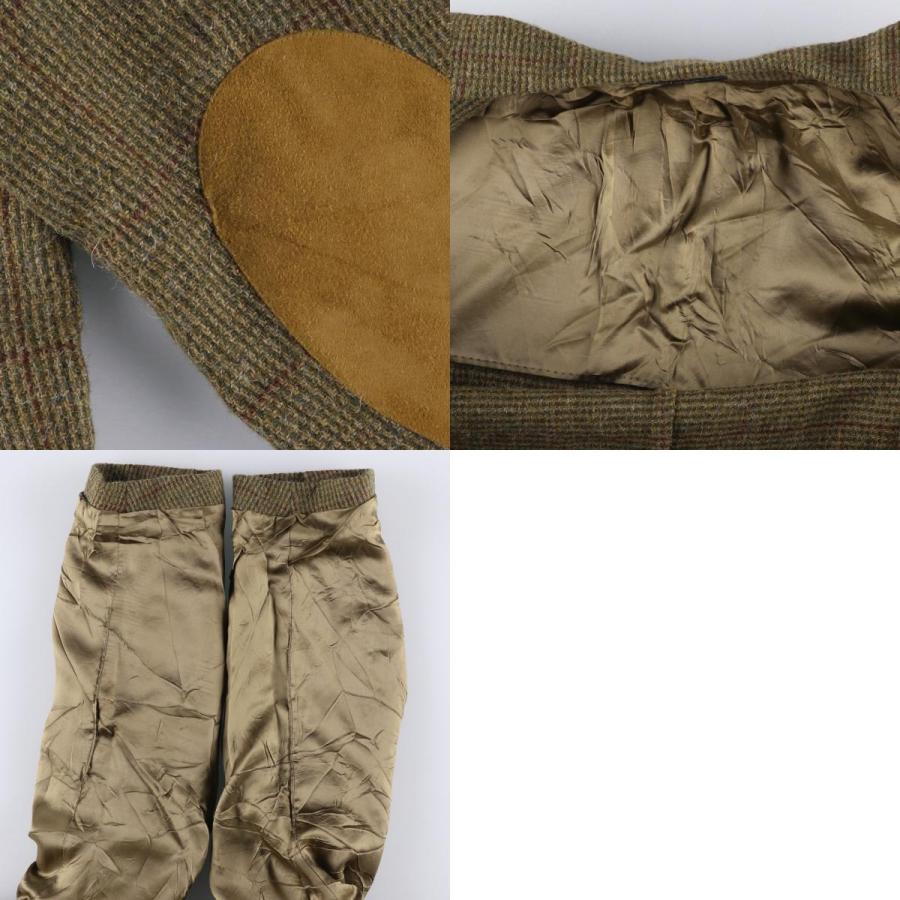 古着 ラルフローレン Ralph Lauren POLO by チェック柄 アルパカ混