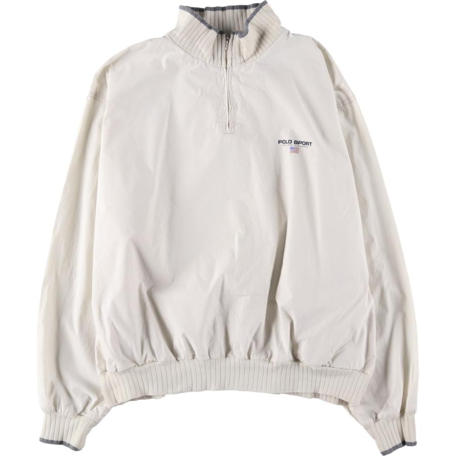 90's POLO SPORT コットン フルジップジャケット M 古着 90年代 ラルフローレン Ralph Lauren POLO SPORT ポロスポーツ