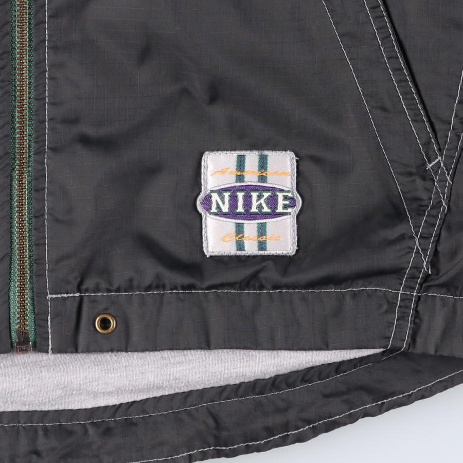 古着 90年代 ナイキ NIKE リップストップ バックロゴ ナイロンジャケット メンズM相当 ヴィンテージ/eaa604557 NIKE（ナイキ） 古着 90年代 リップストップ バックロゴ ナイロン