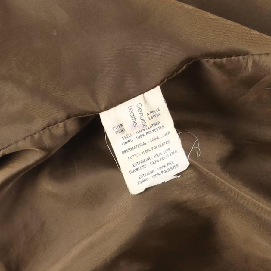 古着 JUST LEATHER バルスタージャケット スエードレザーブルゾン
