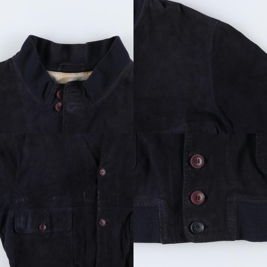 古着 カールラガーフェルド KARL LAGERFELD HOMME バルスタージャケット スエードレザーブルゾン メンズXL相当 /eaa604591 | KARL LAGERFELD | 08