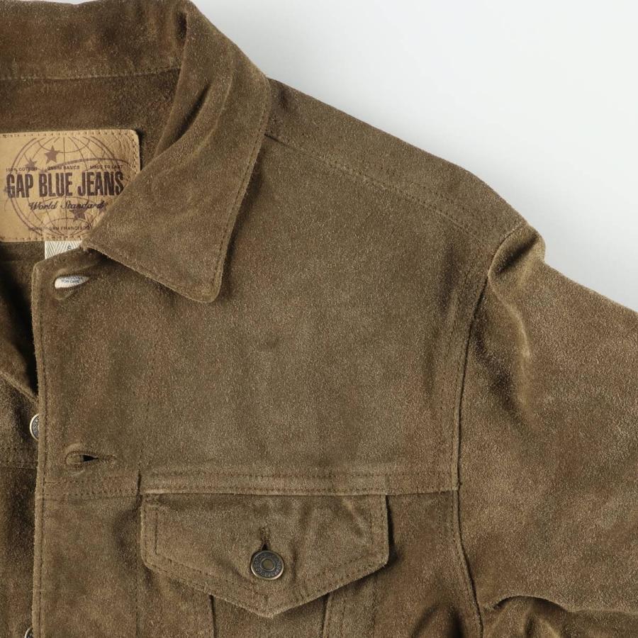 GAP（ギャップ） 古着 GAP BLUE JEANS トラッカージャケット スエード