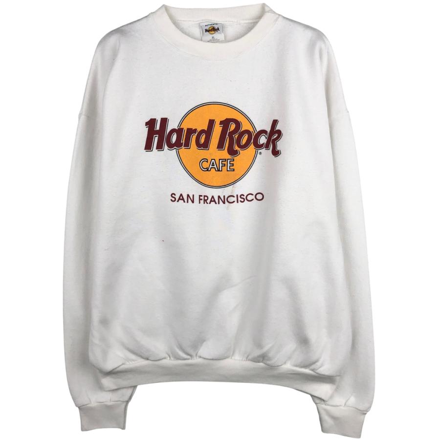古着 HARD ROCK CAFE ハードロックカフェ アドバタイジング スウェットシャツ トレーナー メンズXL相当/eaa604600 古着 HARD ROCK CAFE ハードロックカフェ アドバタイジング スウェット