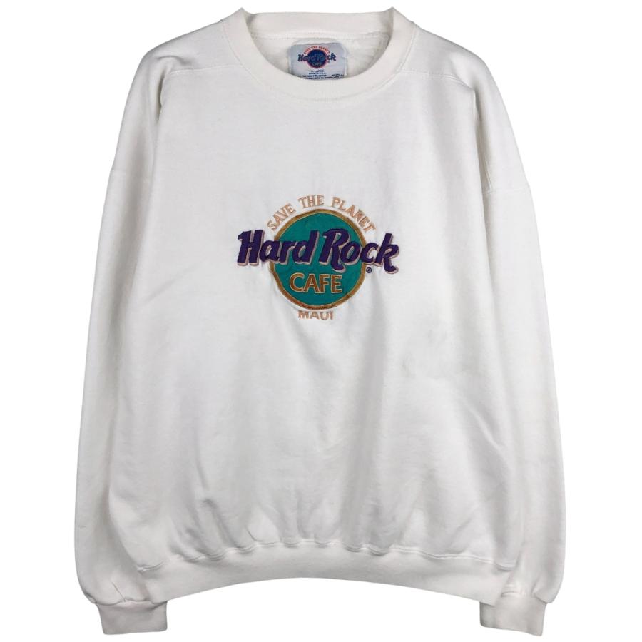 古着 90年代 HARD ROCK CAFE ハードロックカフェ アドバタイジング スウェットシャツ トレーナー USA製 メンズXL相当 ヴィンテージ/eaa604607 古着 90年代 ハードロックカフェ アドバタイジング スウェットシャツ