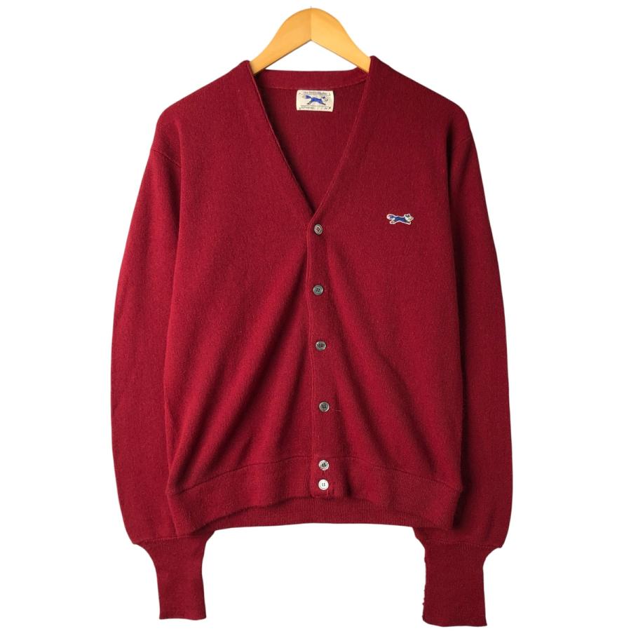 70s JCペニー ニット カーディガン 古着 70年代 ジェイシーペニー J.C.Penney THE FOX Sweater アクリル