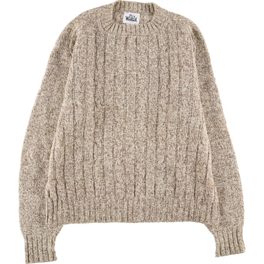 WOOLRICH（ウールリッチ） 古着 70年代 ケーブル編み ウールニット 