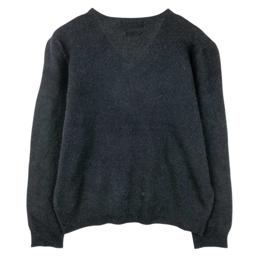 古着 ラルフローレン Ralph Lauren POLO by Vネック ラムウールニット