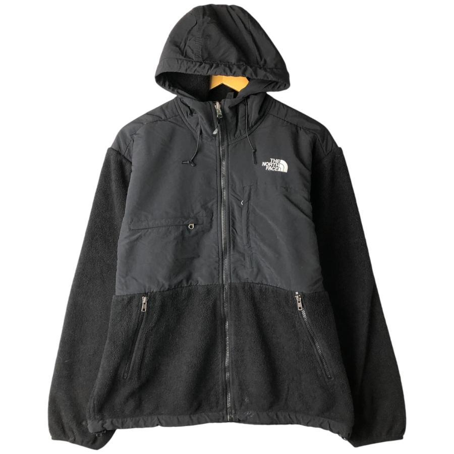 古着 ザノースフェイス THE NORTH FACE デナリフーディー ナイロンxフリースパーカー メンズM相当/eaa604749 THE NORTH FACE（ザ ノースフェイス） 古着 デナリフーディー ナイロン