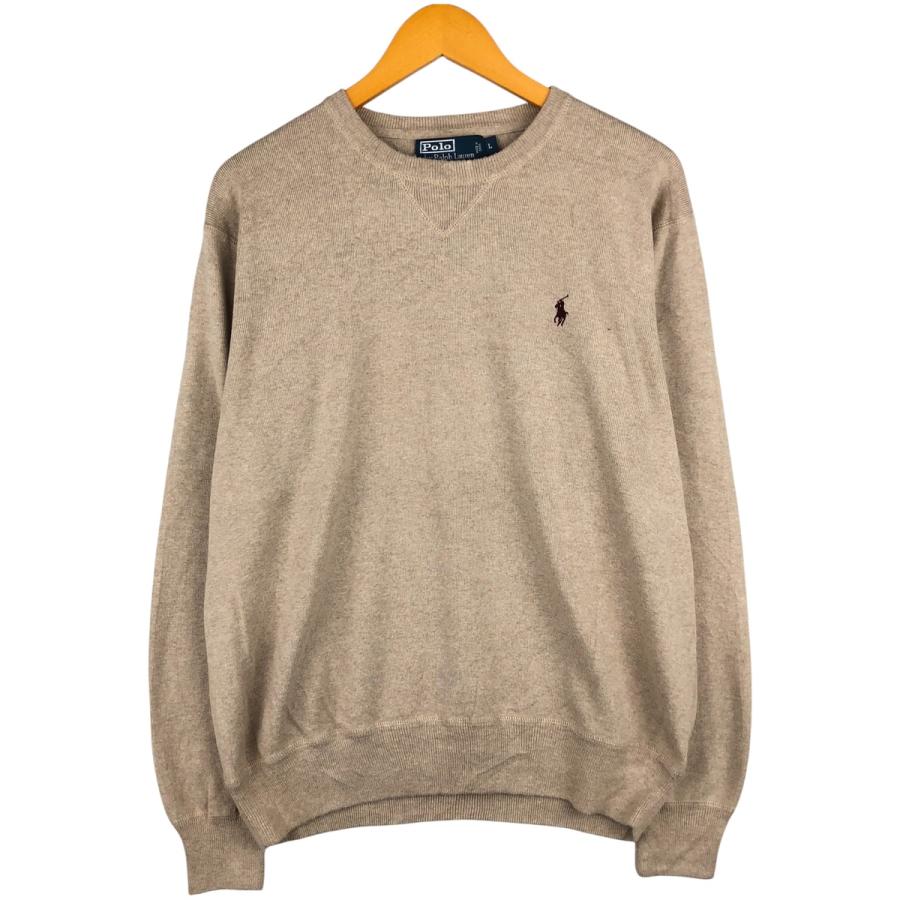 古着 ラルフローレン Ralph Lauren POLO by コットンニットセーター