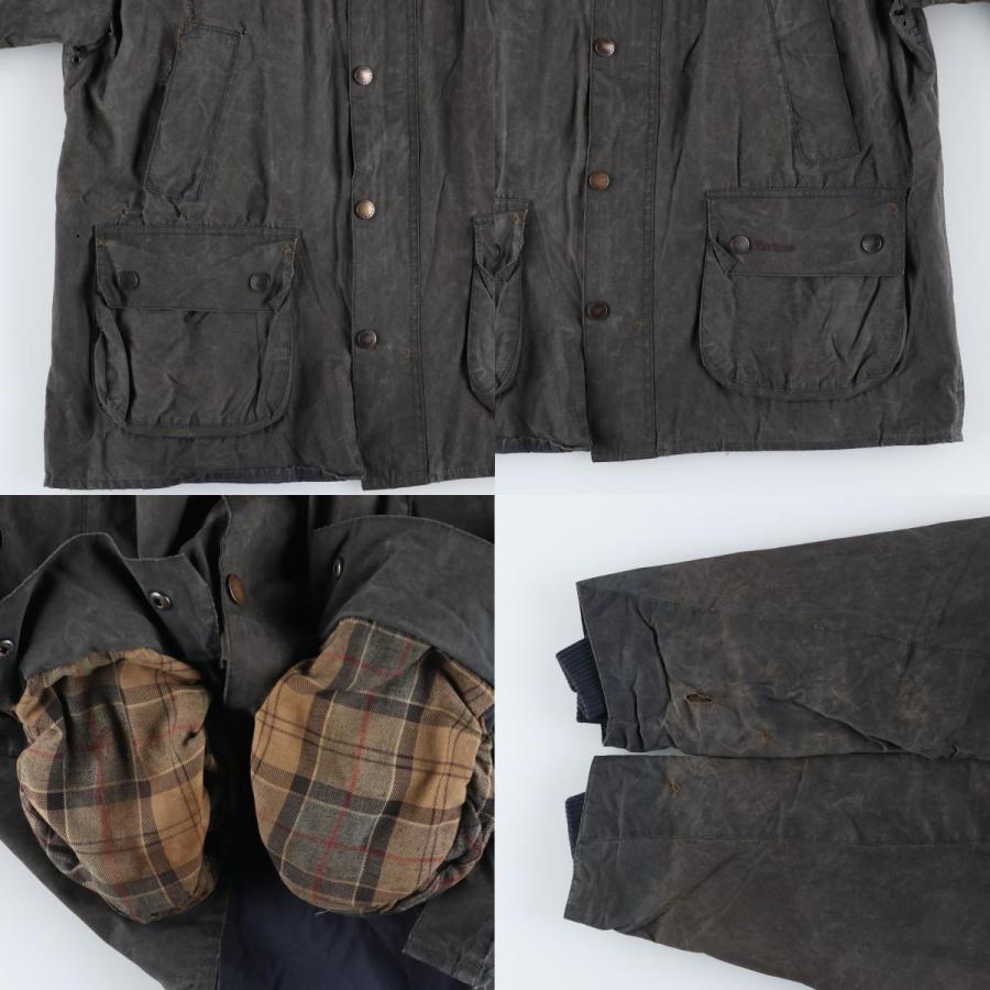 古着 00年代 バブアー Barbour BEDALE ビデイル ワックスコットン