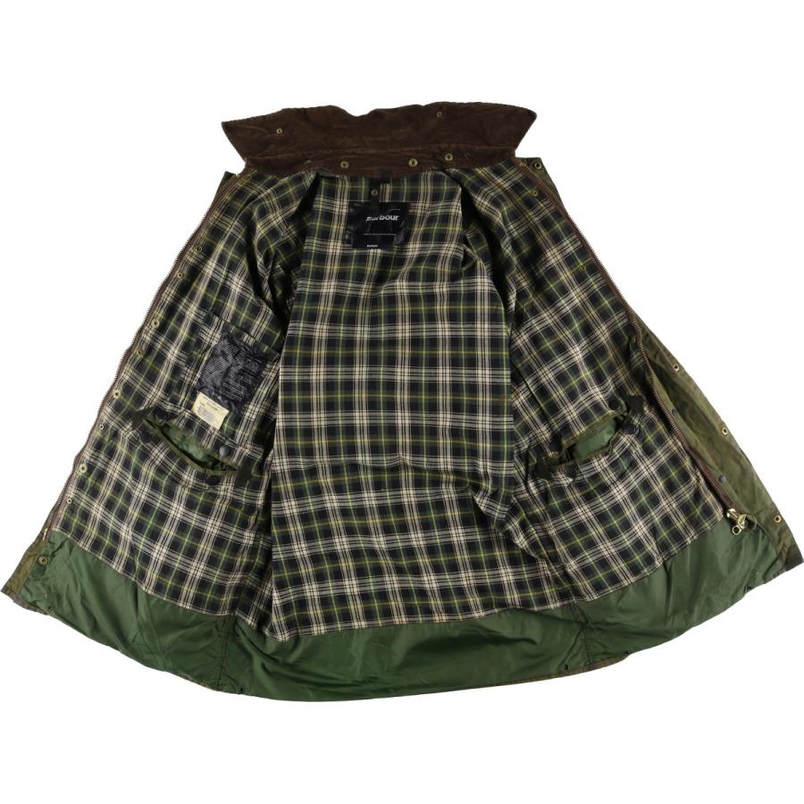 古着 00年代 バブアー Barbour BORDER ボーダー ワックスコットン オイルドジャケット C42 メンズL相当/eaa604806 古着 00年代 バブアー Barbour BORDER ボーダー ワックスコットン