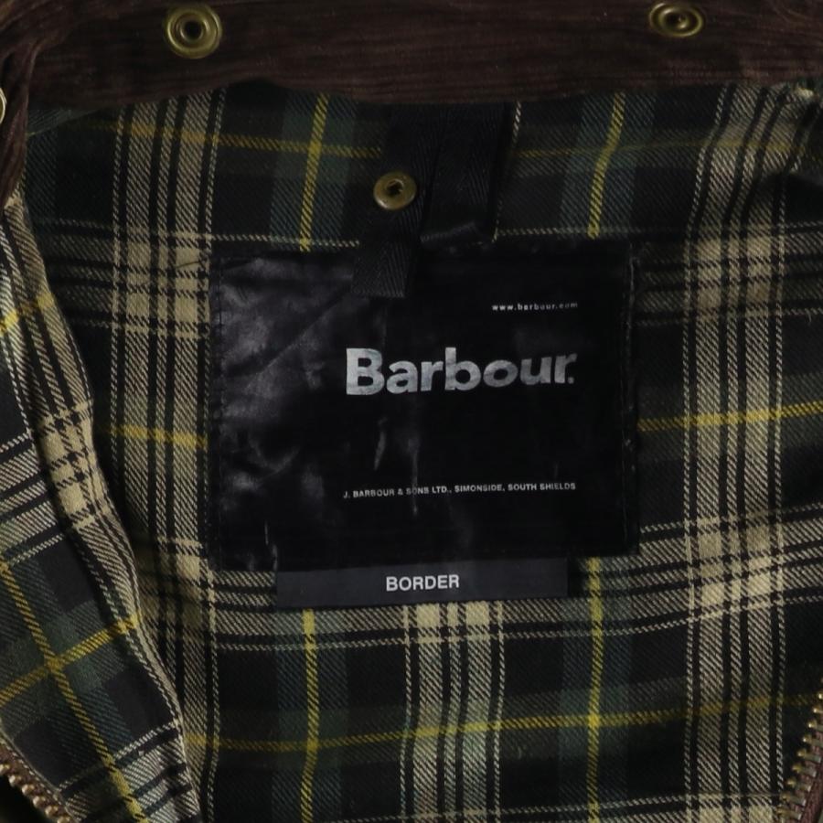 古着 00年代 バブアー Barbour BORDER ボーダー ワックスコットン
