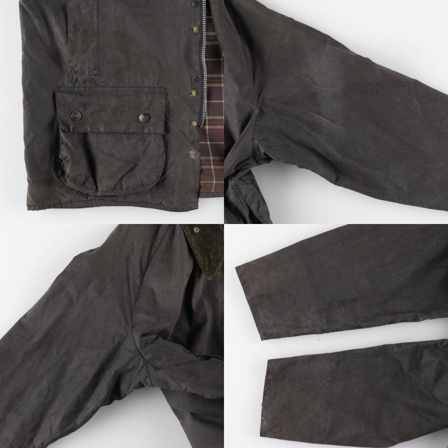 古着 90年代 バブアー BEAUFORT ビューフォート 旧3ワラント オイルド