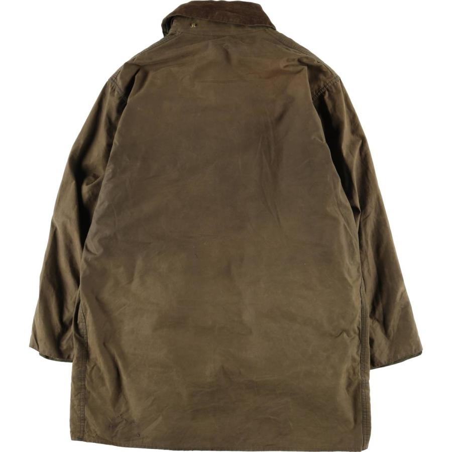 【Barbour】Border オイルドジャケット 87〜90年代英国 古着 Barbour - 古着 80~90年代 バブアー Barbour BORDER ボーダー 旧3