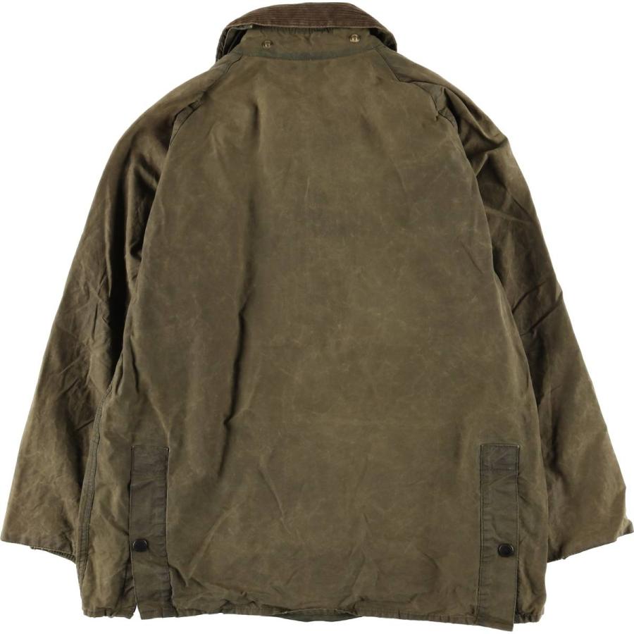 古着 80~90年代 バブアー ビデイル 旧3ワラント バッジ付き ワックス