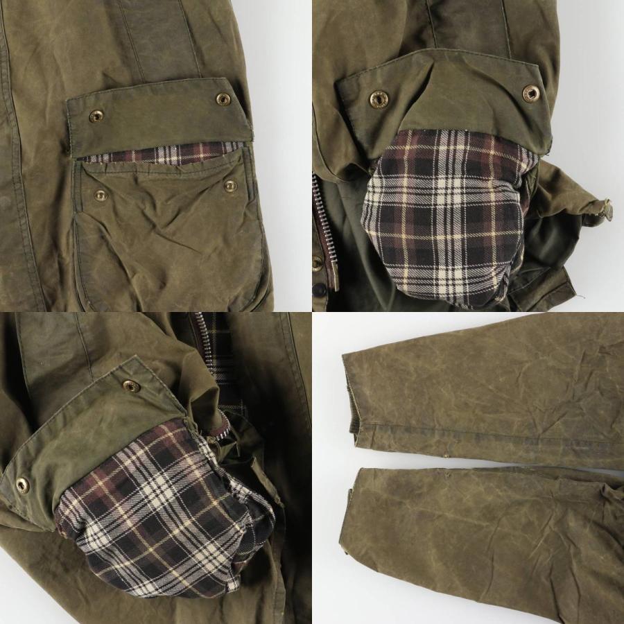 バヴァービデイルジャケット　C38 90s 英国製 古着 90s 英国製 Barbour 3ワラント 「BEDALE」 オイルド ワックス