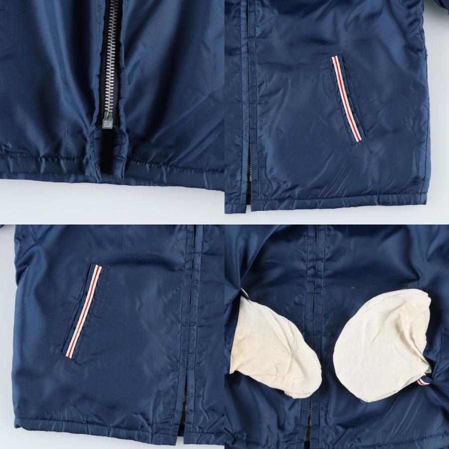 古着 70年代 B and F Sportswear 中綿ジャケット パファージャケット