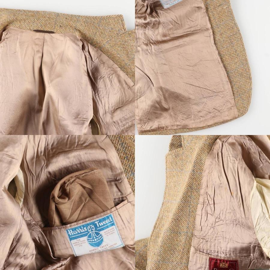古着 60~70年代 Dunn and Co Harris Tweed ハリスツイード チェック柄