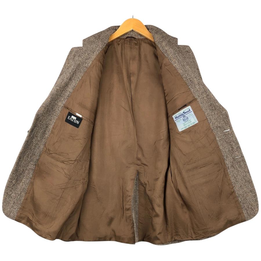 古着 EATON Harris Tweed ハリスツイード ヘリンボーン ウール