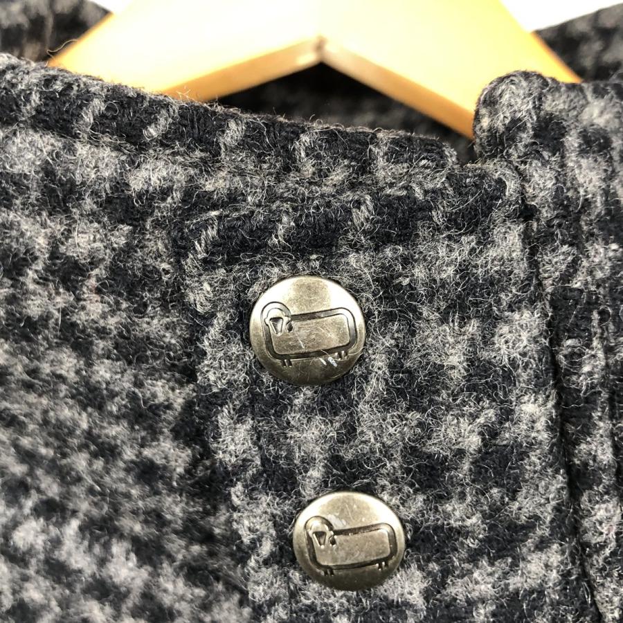 ウールリッチ　USA製　ウールジャケット　千鳥格子柄　グレー　美品 オンライン ストアファッション - ウールリッチ USA製 ウール