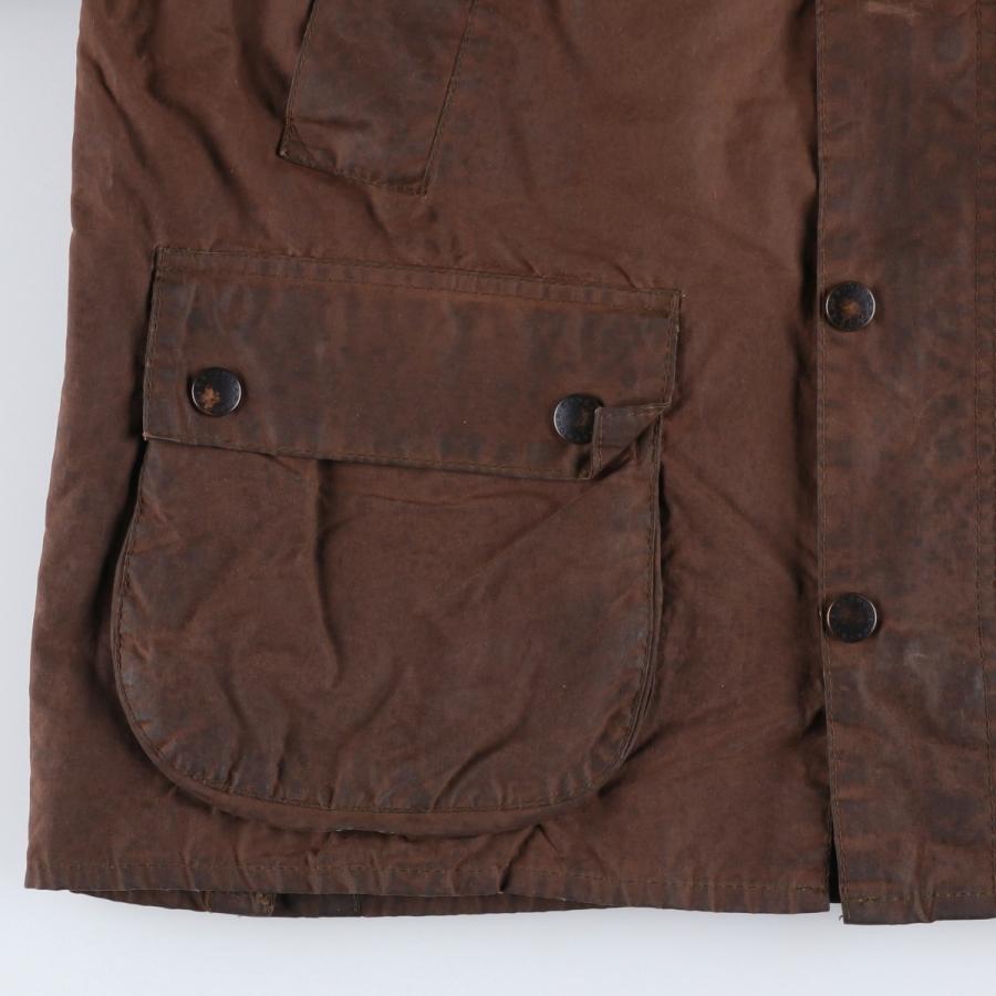 古着 90年代 バブアー Barbour BEDALE ビデイル 旧3ワラント ワックス