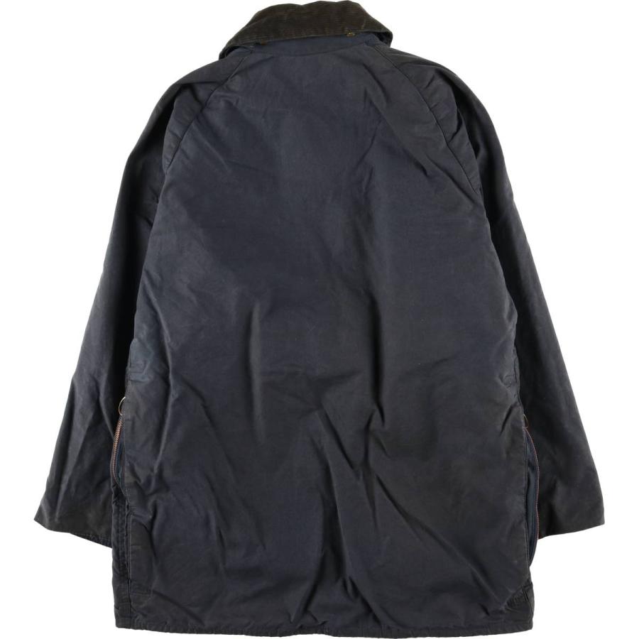 か*ん様 90s英国製 バブアー ビデイル オイルドジャケット ファー フード取 古着 80~90年代 バブアー ビューフォート 旧3ワラント ワックス