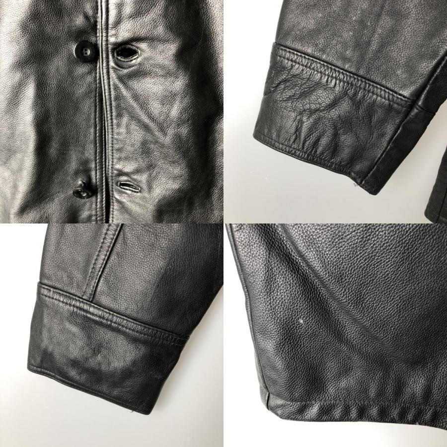 古着 MacLean レザーカーコート メンズM相当 /eaa605023 : 古着屋JAM
