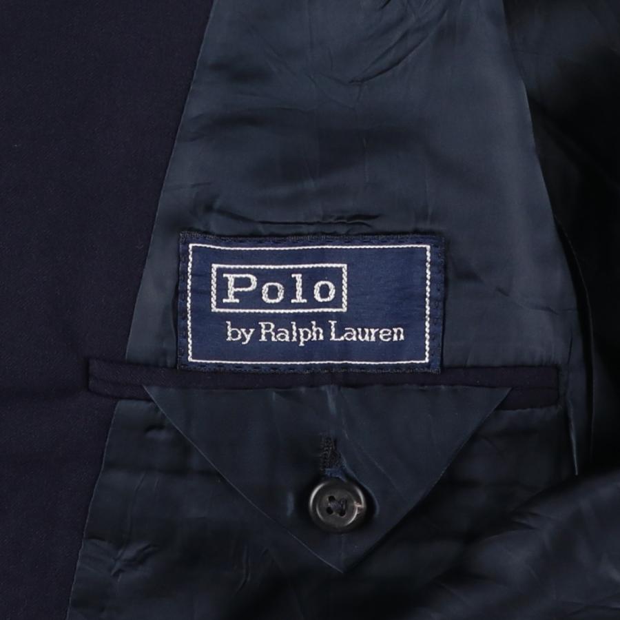古着 90年代 ラルフローレン Ralph Lauren POLO by 紺ブレザー