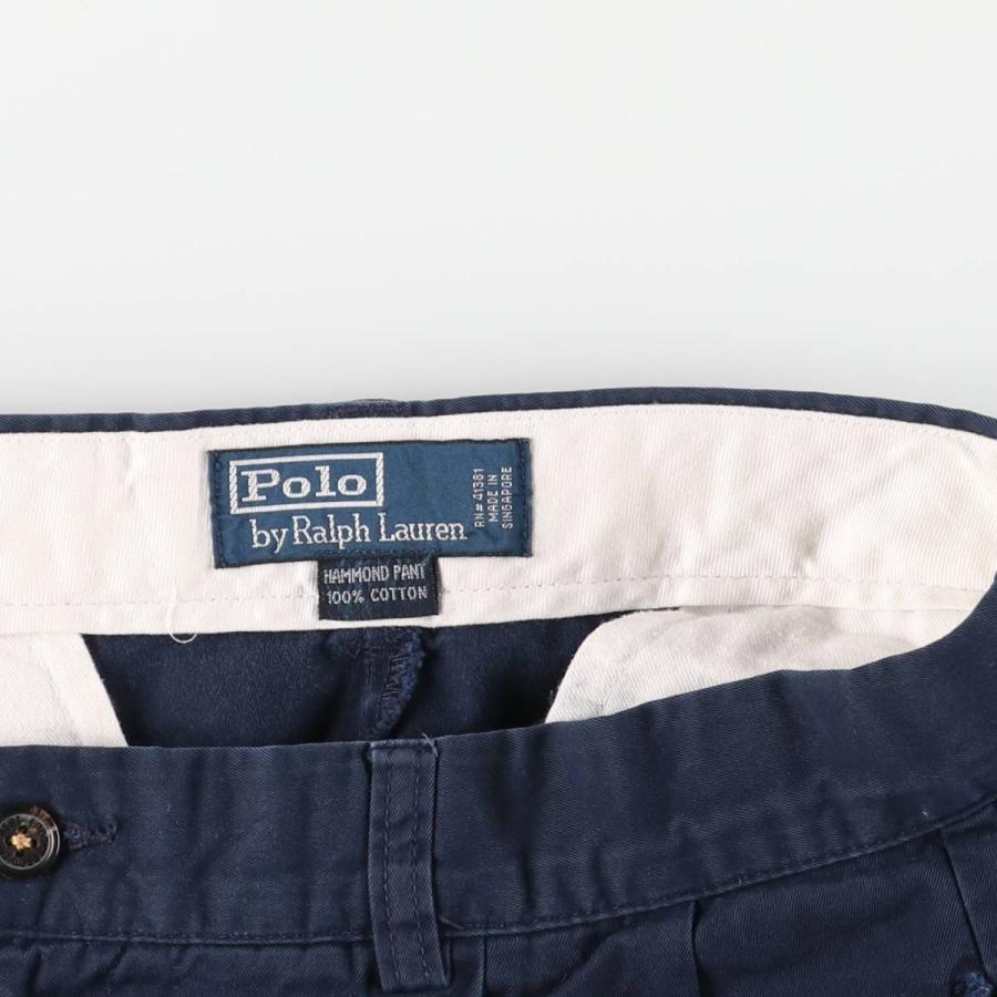 古着 ラルフローレン Ralph Lauren POLO by HAMMOND PANT ツータック